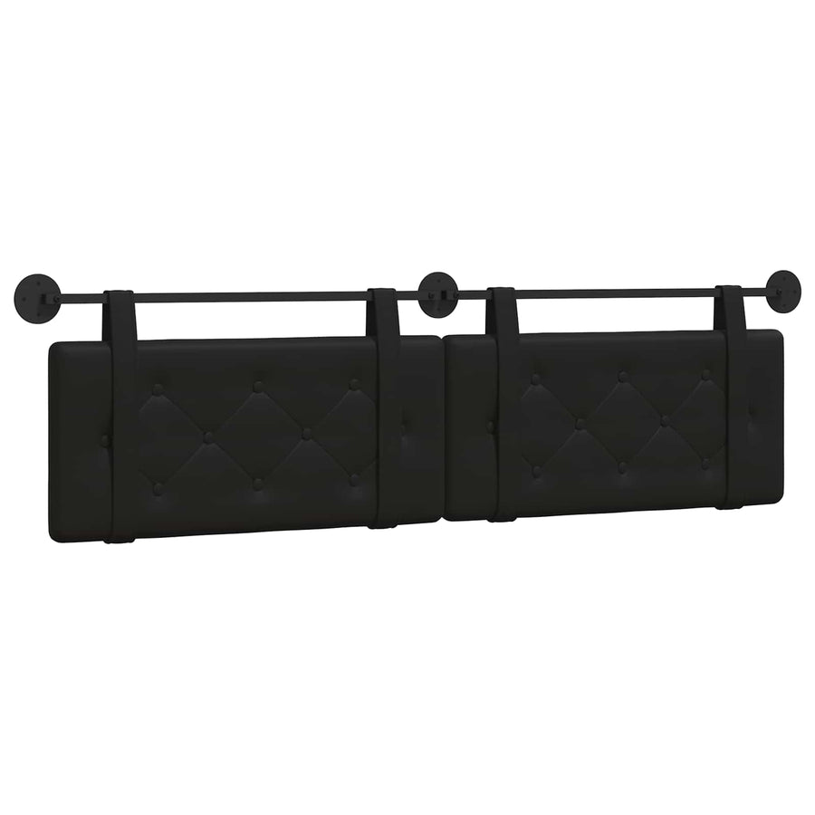 Hangend Hoofdeinde Zwart 190 x 55 x 5 cm Nep Leer