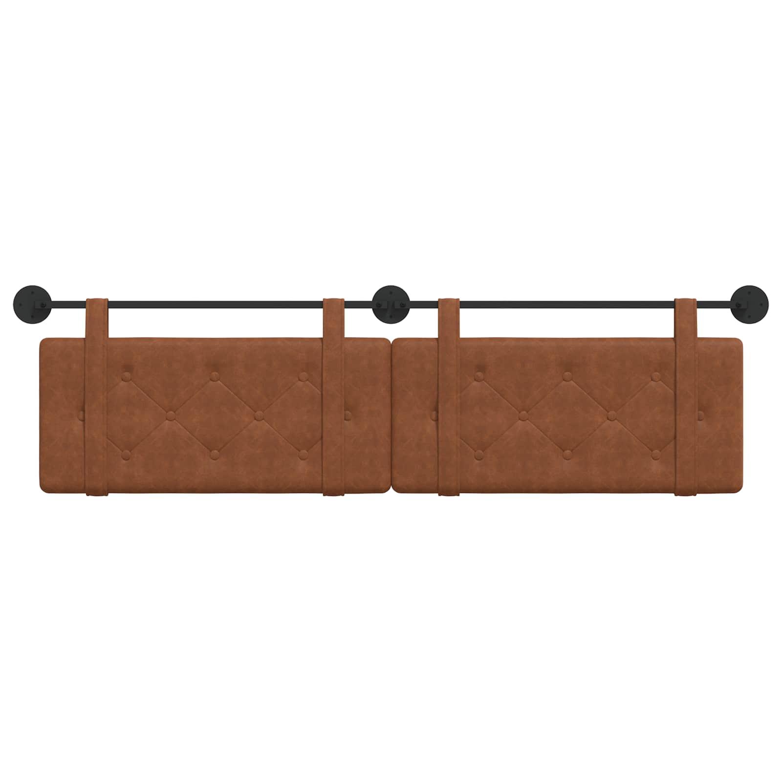 Hangend Hoofdeinde Bruin 190 x 55 x 5 cm Antiek PU