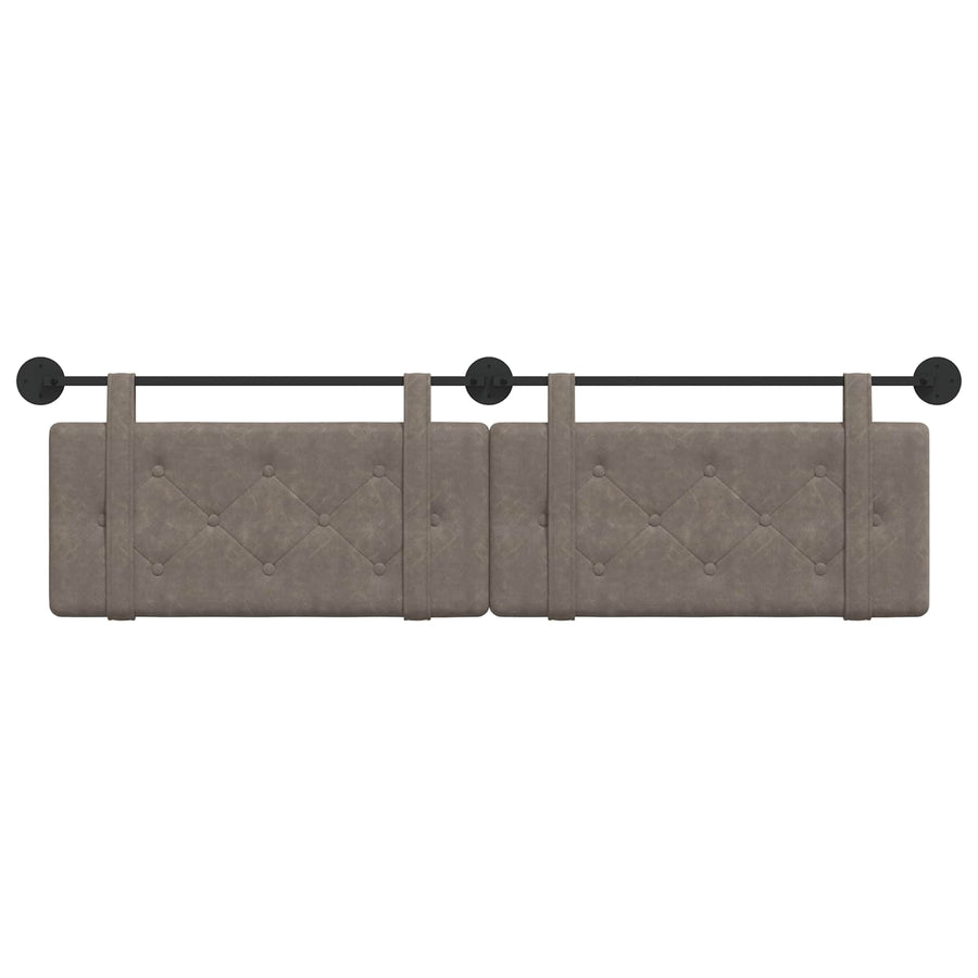 Hangend Hoofdeinde Grijs 190 x 55 x 5 cm Antiek PU