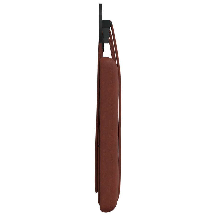 Hangend Hoofdeinde Glanzend Bruin 190 x 55 x 5 cm Antiek PU