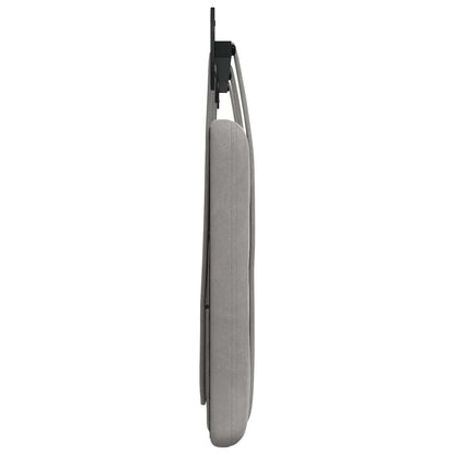 Hangend Hoofdeinde Lichtgrijs 210 x 55 x 5 cm Fluweel