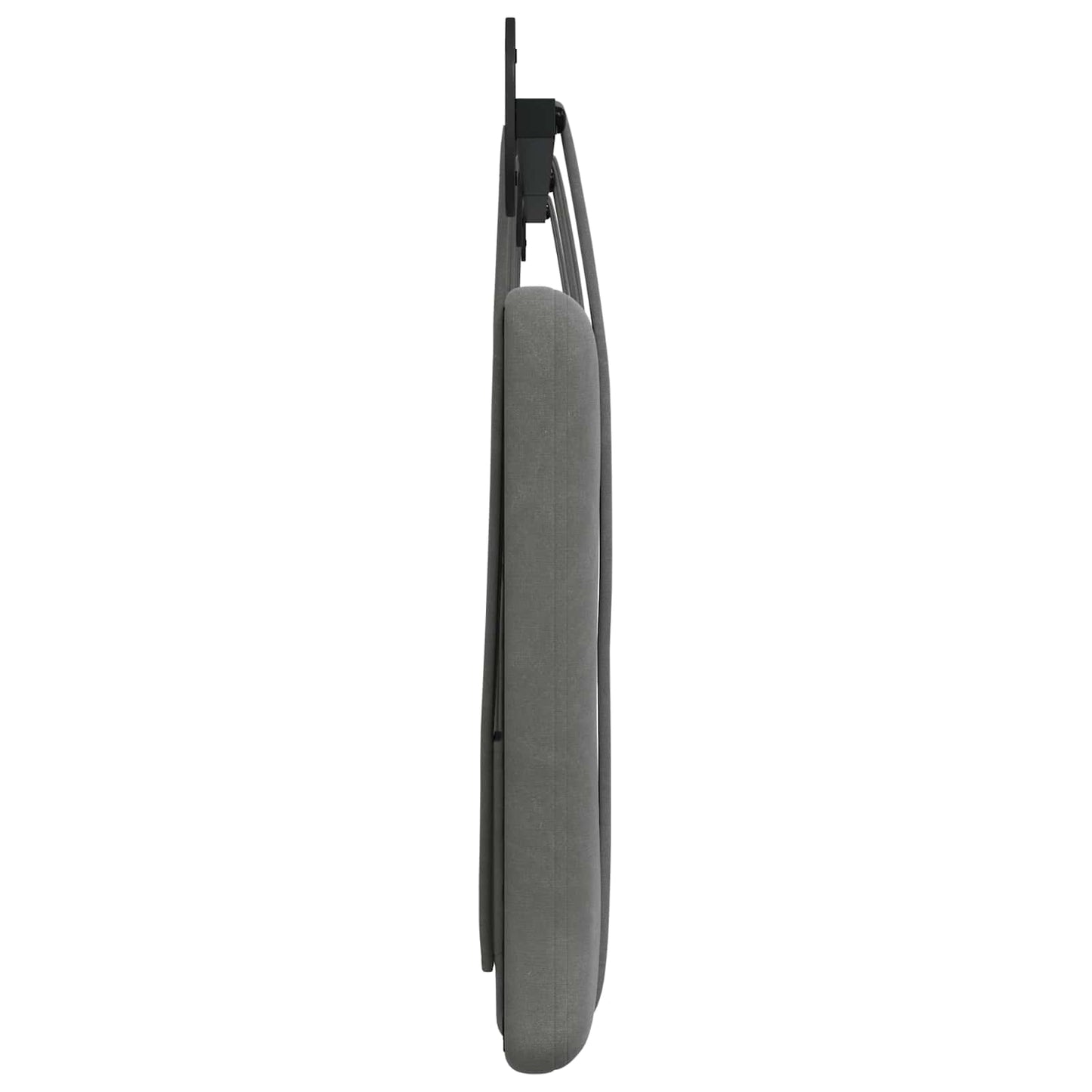 Hangend Hoofdeinde Donkergrijs 210 x 55 x 5 cm Fluweel