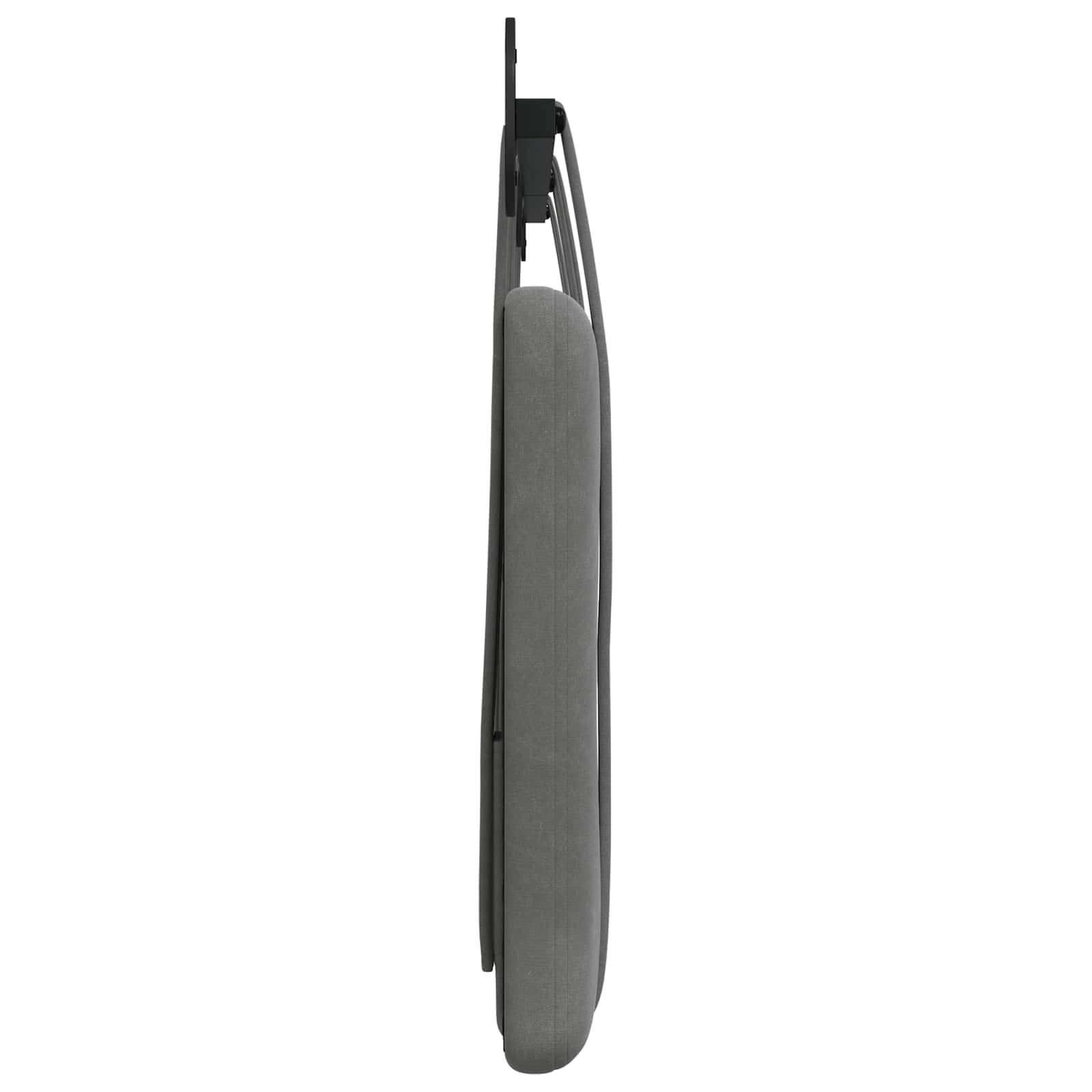 Hangend Hoofdeinde Donkergrijs 210 x 55 x 5 cm Fluweel