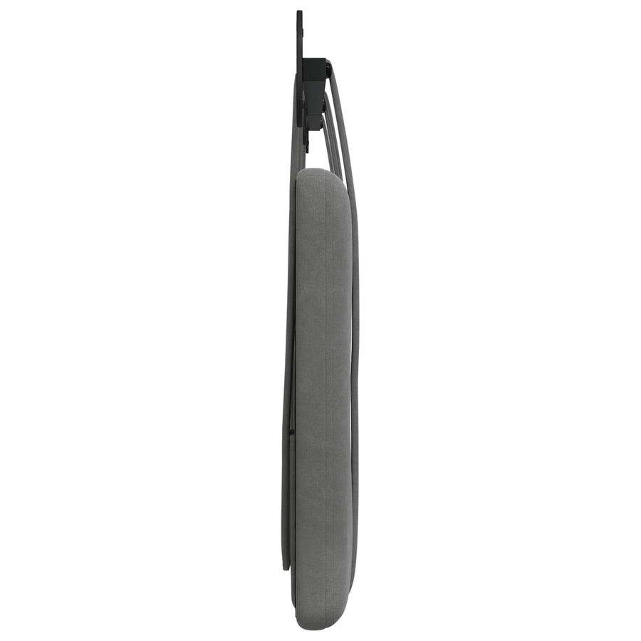 Hangend Hoofdeinde Donkergrijs 210 x 55 x 5 cm Fluweel