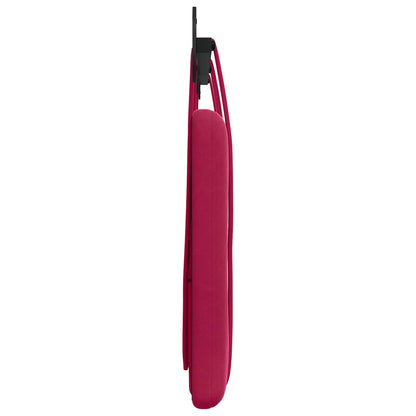 Hangend Hoofdeinde Wijnrood 210 x 55 x 5 cm Fluweel