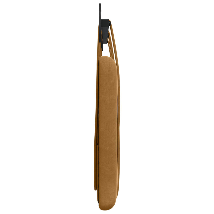 Hangend Hoofdeinde Wandgemonteerd Bruin 210 x 55 x 5 cm Fluweel