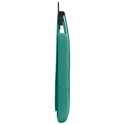 Hangend Hoofdeinde Turquoise 210 x 55 x 5 cm Fluweel