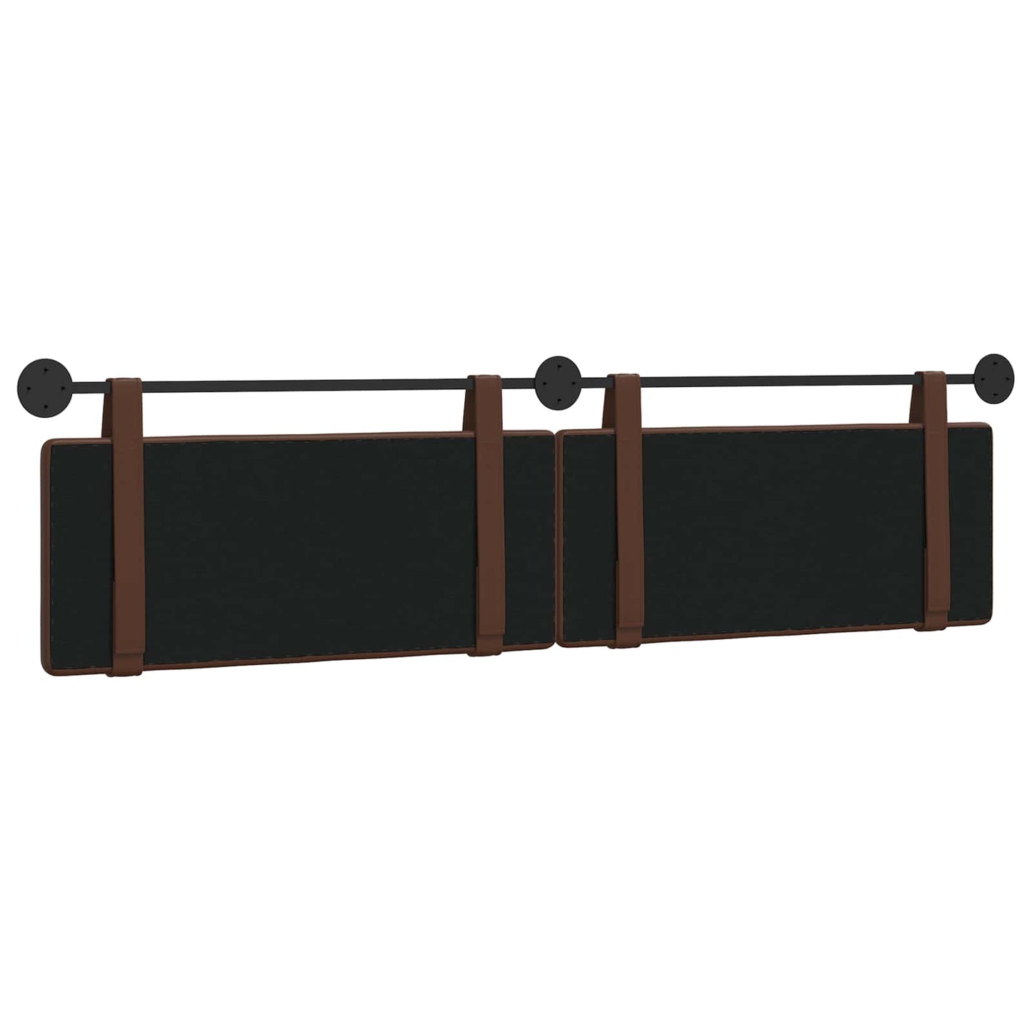 Hangend Hoofdeinde Bruin 210 x 55 x 5 cm Nep Leer