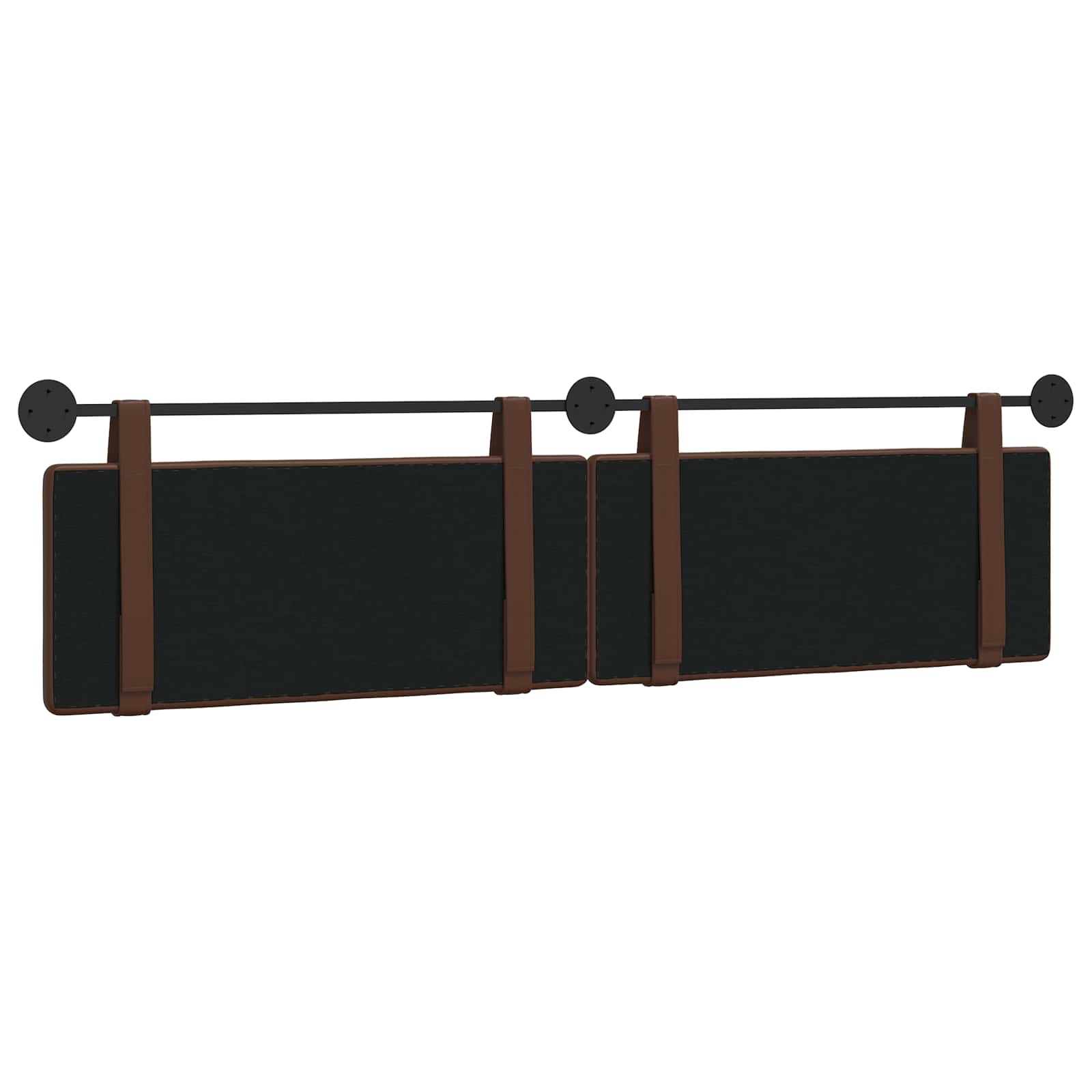 Hangend Hoofdeinde Bruin 210 x 55 x 5 cm Nep Leer