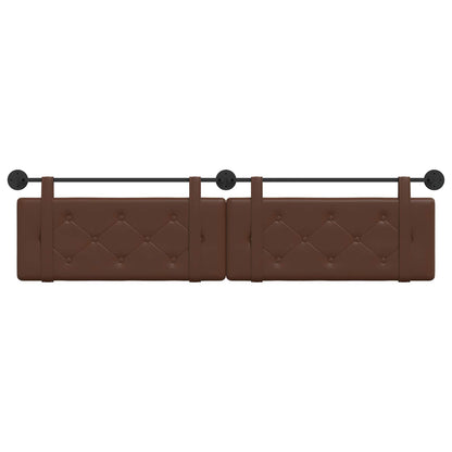 Hangend Hoofdeinde Bruin 210 x 55 x 5 cm Nep Leer