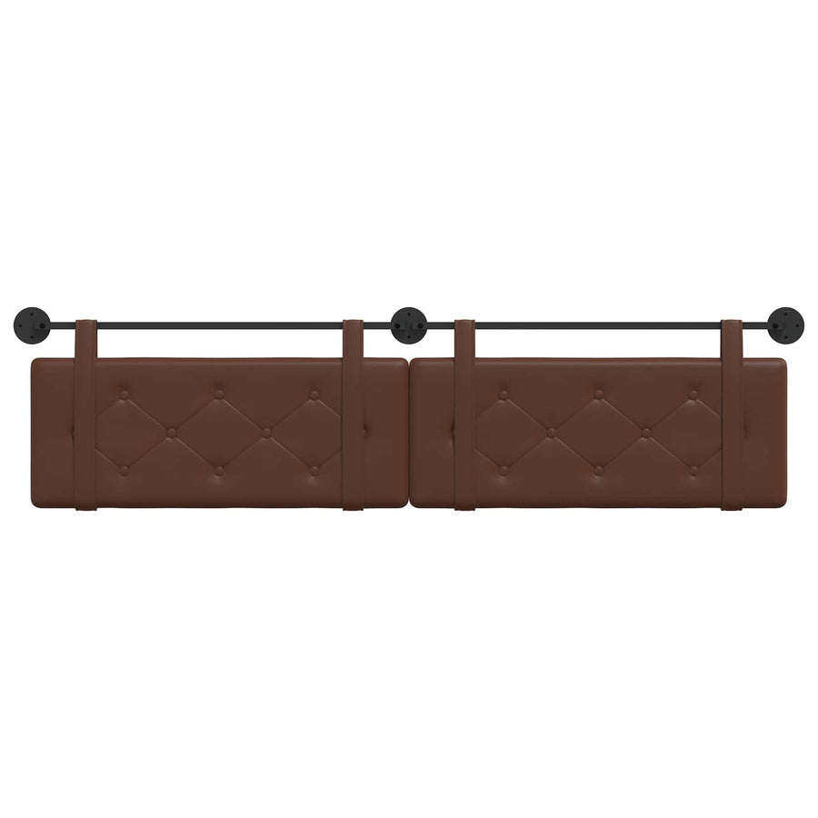 Hangend Hoofdeinde Bruin 210 x 55 x 5 cm Nep Leer