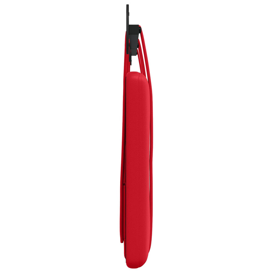 Hangend Hoofdeinde Wandgemonteerd Rood 210 x 55 x 5 cm Nep Leer