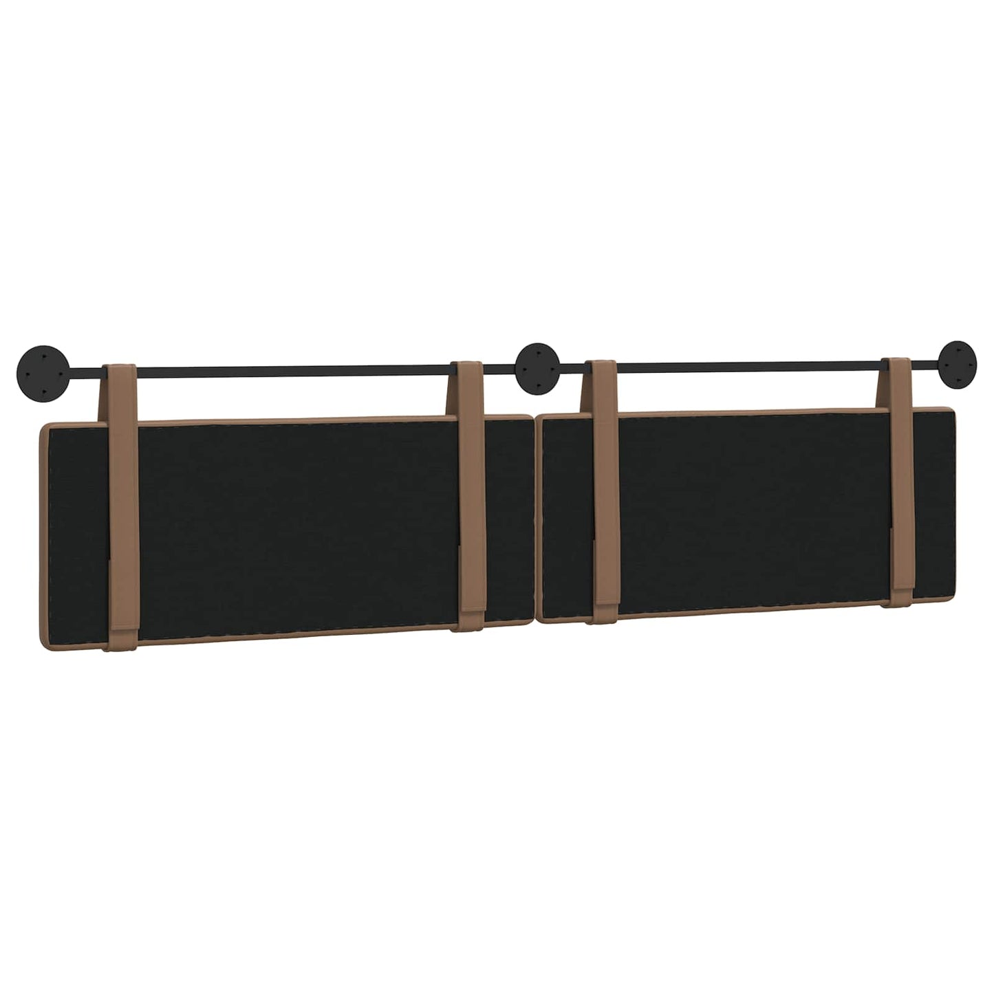 Hangend Hoofdeinde Cappuccino 210 x 55 x 5 cm Nep Leer