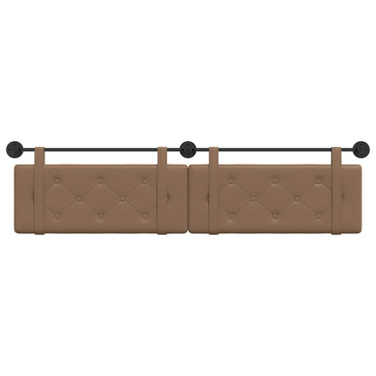 Hangend Hoofdeinde Cappuccino 210 x 55 x 5 cm Nep Leer
