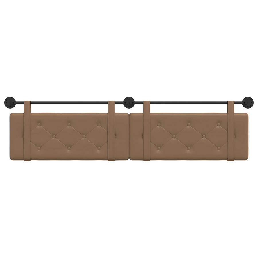 Hangend Hoofdeinde Cappuccino 210 x 55 x 5 cm Nep Leer