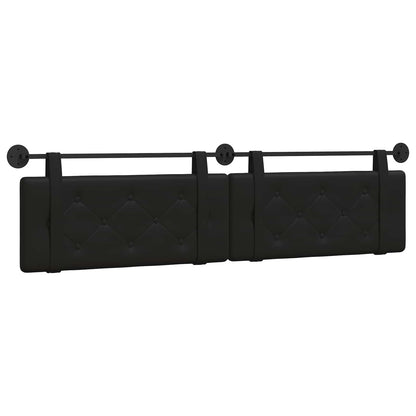 Hangend Hoofdeinde Zwart 210 x 55 x 5 cm Nep Leer
