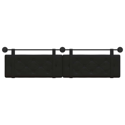 Hangend Hoofdeinde Zwart 210 x 55 x 5 cm Nep Leer