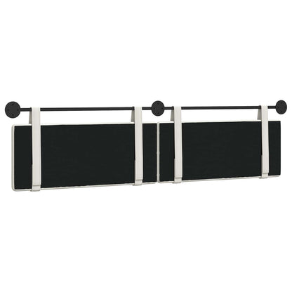 Hangend Hoofdeinde Wandgemonteerd Wit 210 x 55 x 5 cm Nep Leer