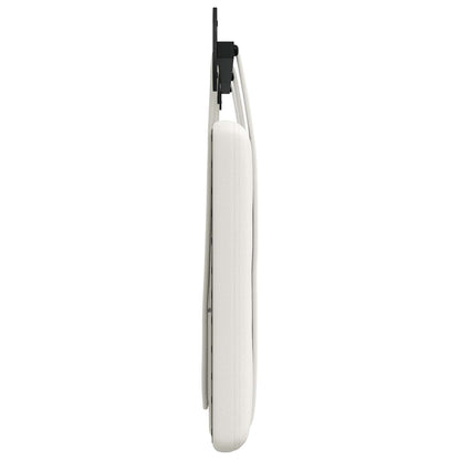 Hangend Hoofdeinde Wandgemonteerd Wit 210 x 55 x 5 cm Nep Leer