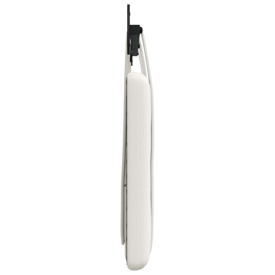 Hangend Hoofdeinde Wandgemonteerd Wit 210 x 55 x 5 cm Nep Leer