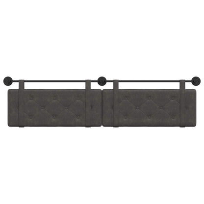 Hangend Hoofdeinde Zwart 210 x 55 x 5 cm Antiek PU