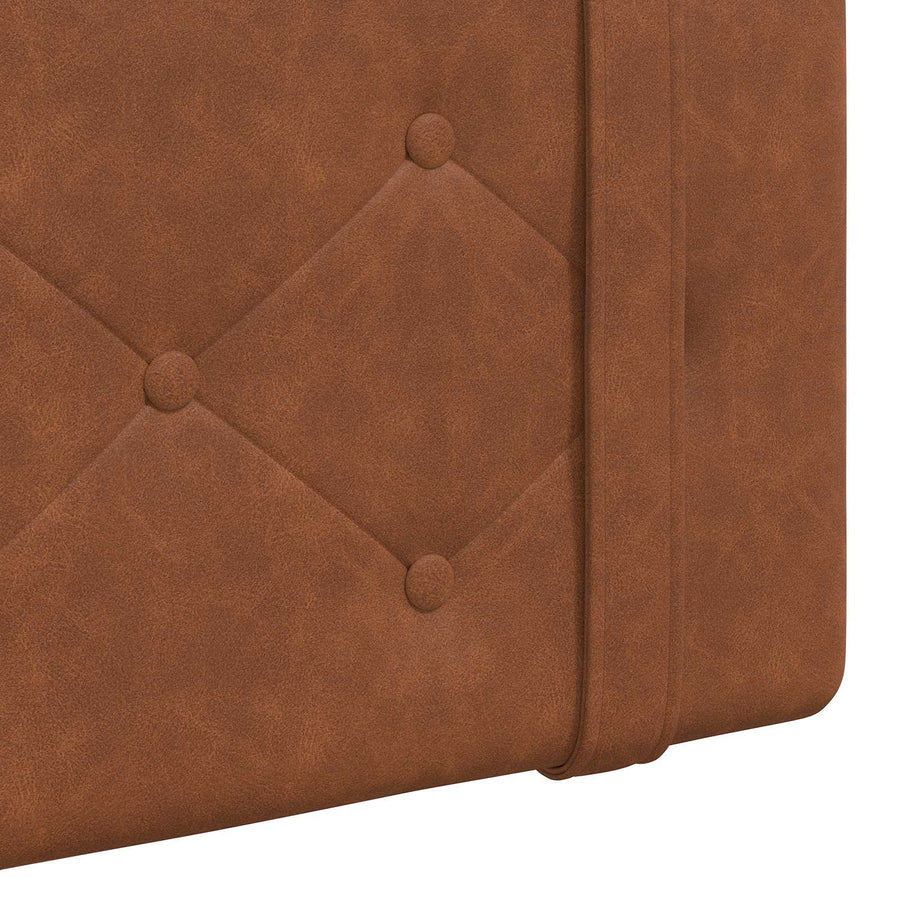 bruin Wandgemonteerd 2 pcs Bruin 200 x 5 x 40 cm Spaanplaat