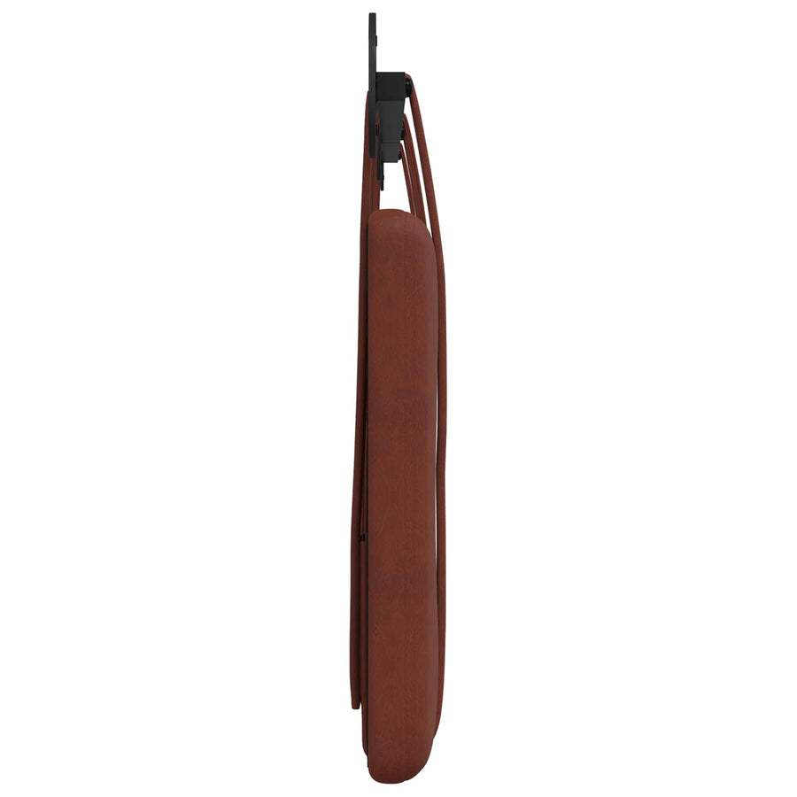 Hangend Hoofdeinde Glanzend Bruin 210 x 55 x 5 cm Antiek PU