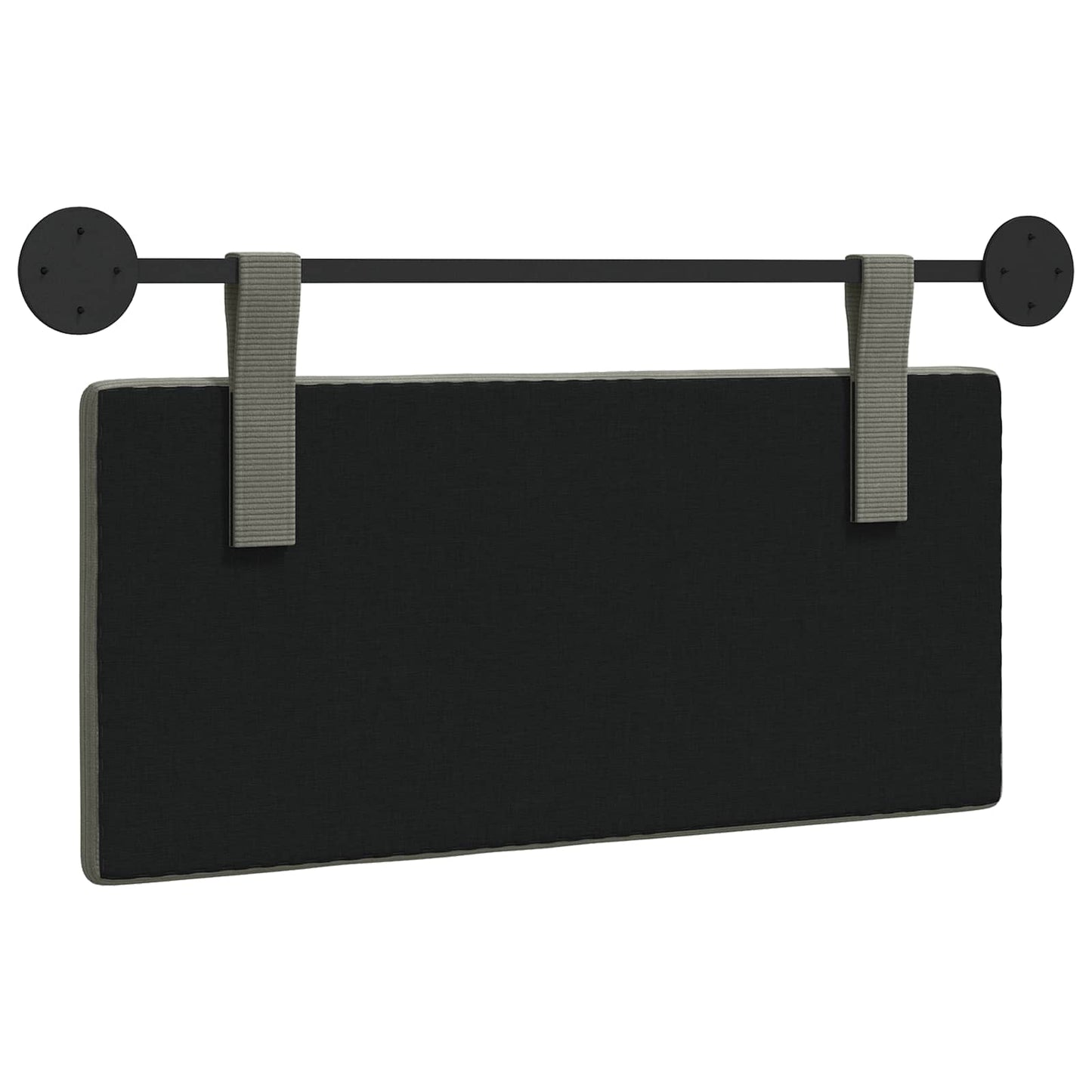 Hangend Hoofdeinde Wandgemonteerd Effen Katoen Stof 90 cm