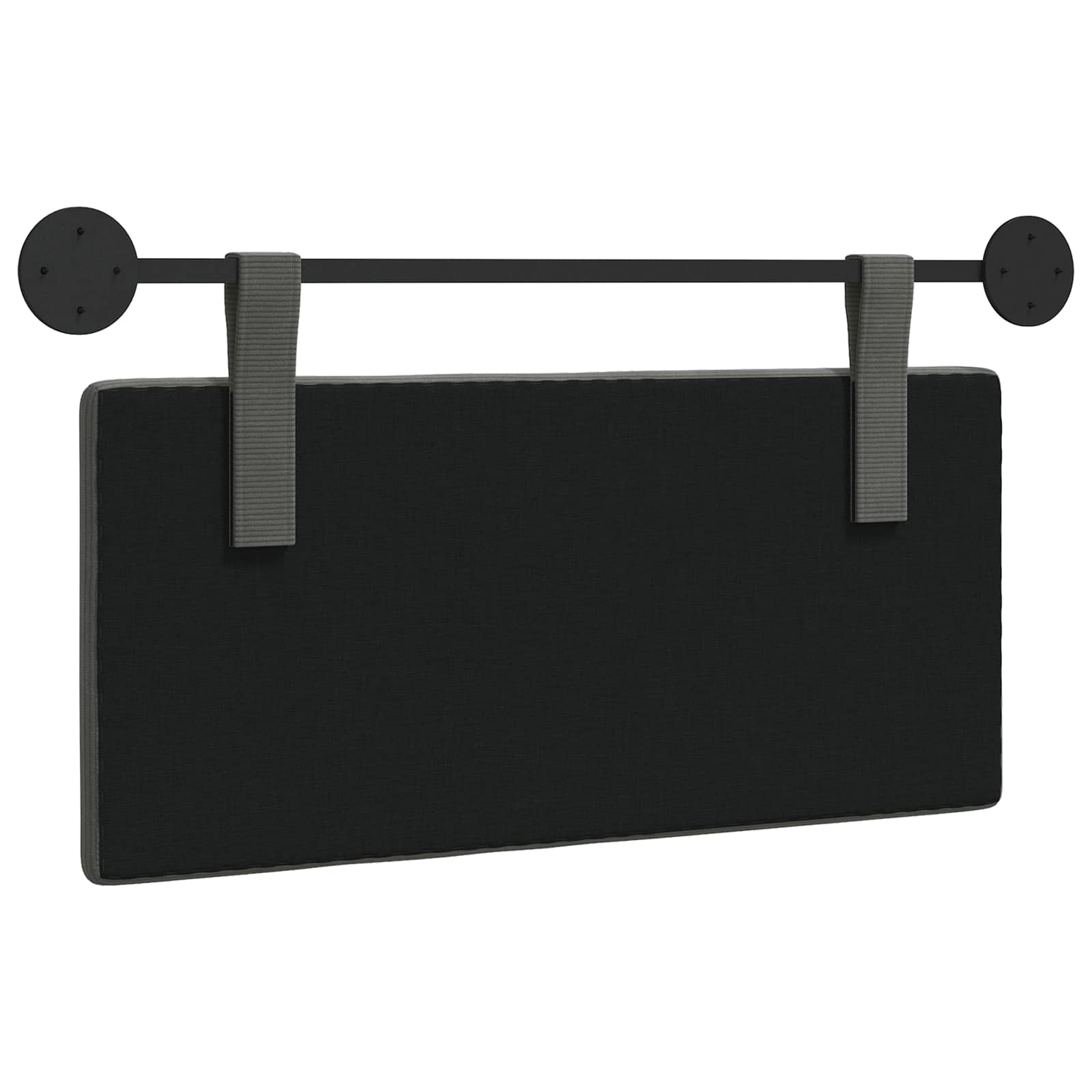 Hangend Hoofdeinde Wandgemonteerd Effen Katoen Stof 90 cm