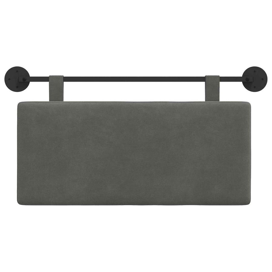 Hangend Hoofdeinde Wandgemonteerd Effen Katoen Stof 90 cm