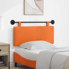 Hanging Headboard Wall-Mounted Plain Cotton Fabric 100 cm