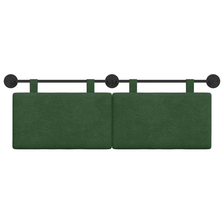 Hangend Hoofdeinde Jungle Groen 150 x 55 x 5 cm Katoen Stof