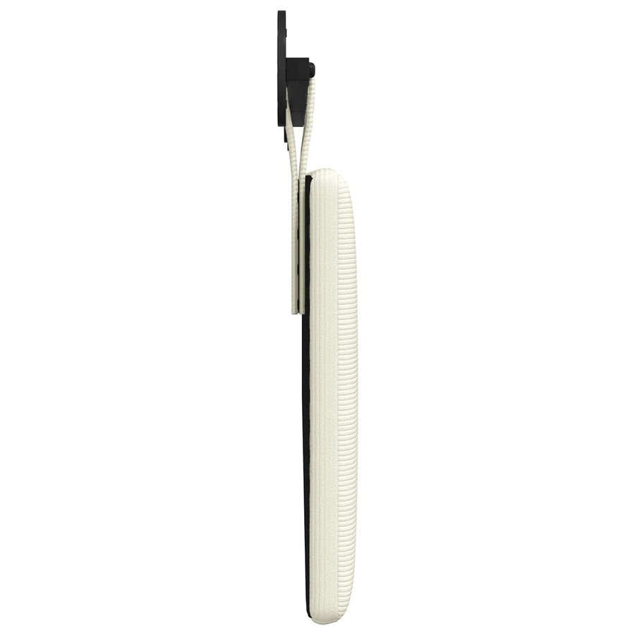 Hangend Hoofdeinde Effen Crème 170 x 55 x 5 cm Katoen Stof