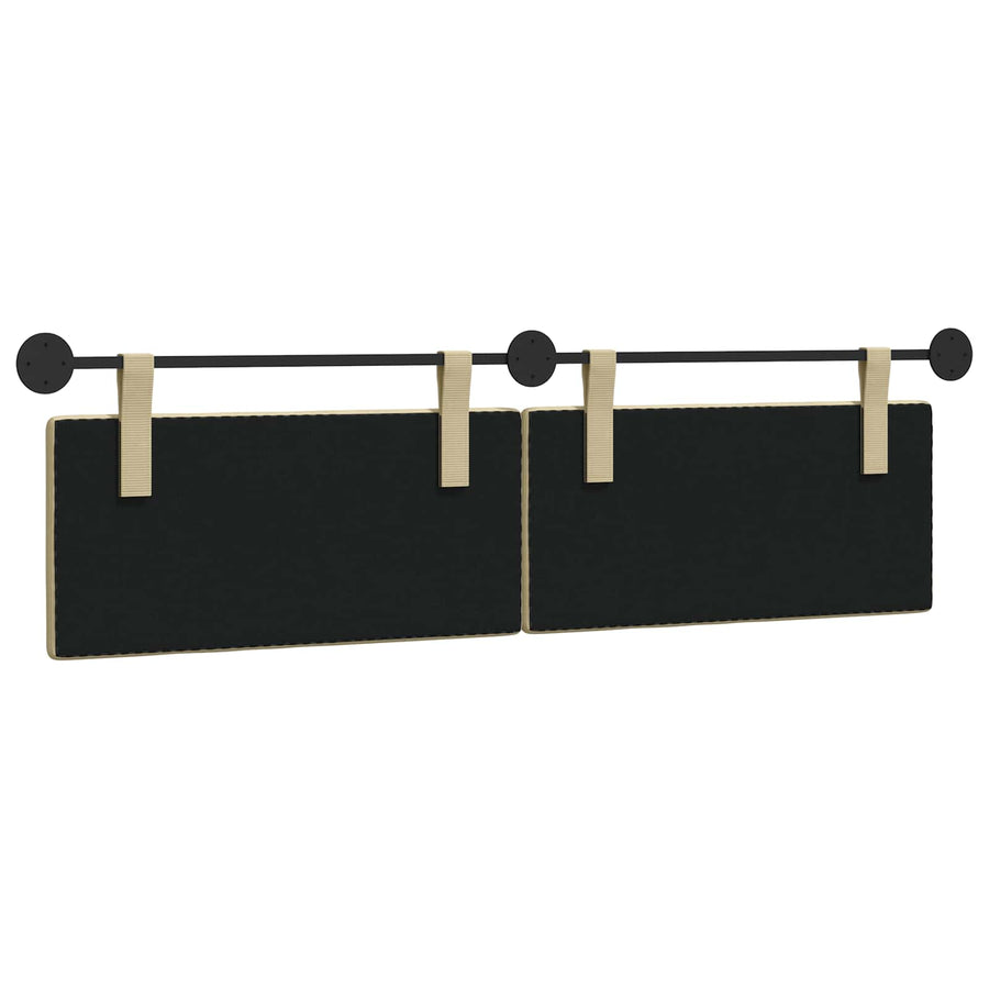 Hangend Hoofdeinde Lichtgroen Grijs 170 x 55 x 5 cm Katoen Stof