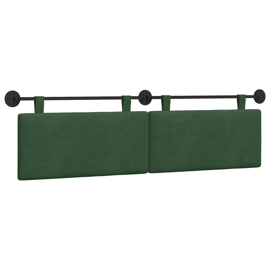 Hangend Hoofdeinde Jungle Groen 170 x 55 x 5 cm Katoen Stof