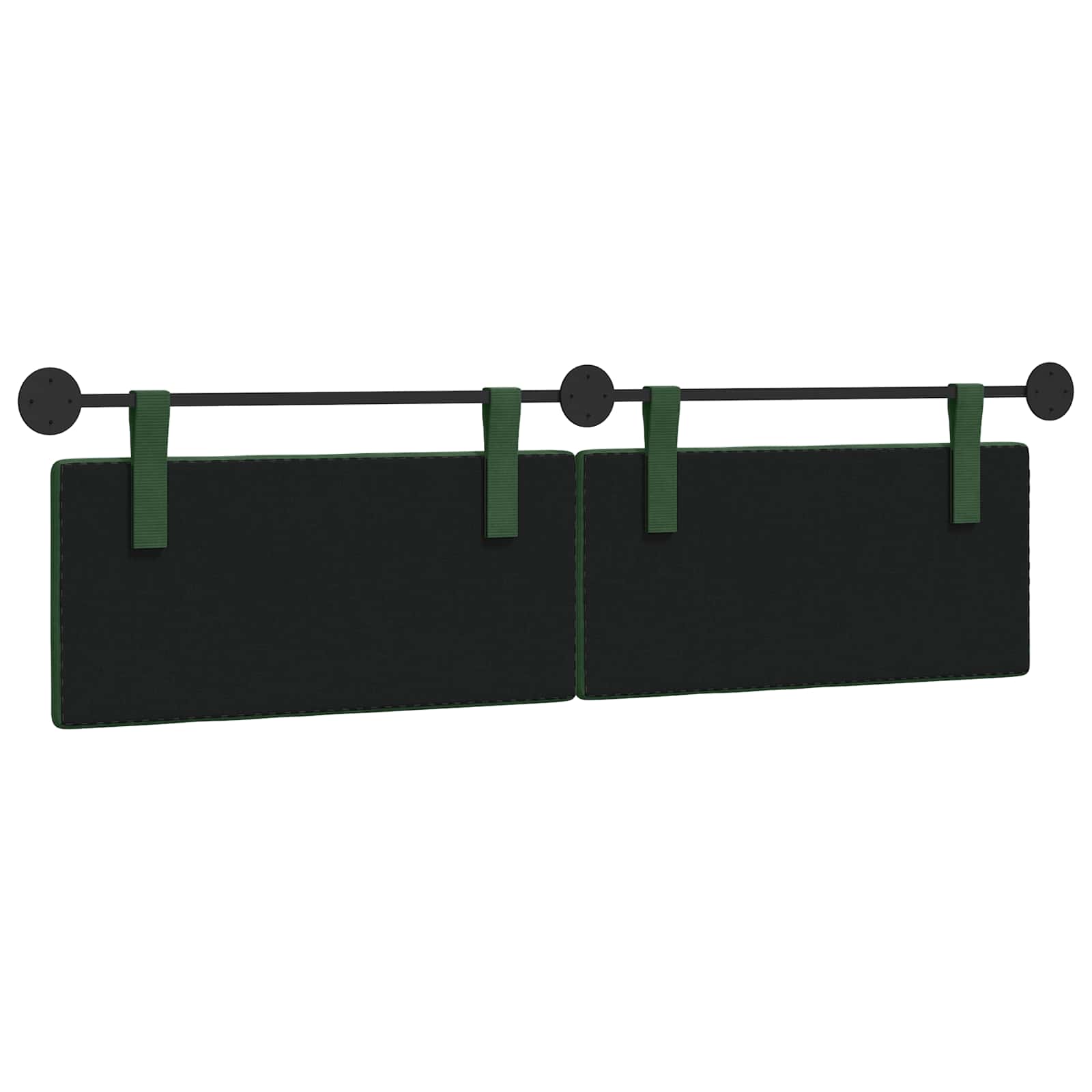 Hangend Hoofdeinde Jungle Groen 170 x 55 x 5 cm Katoen Stof