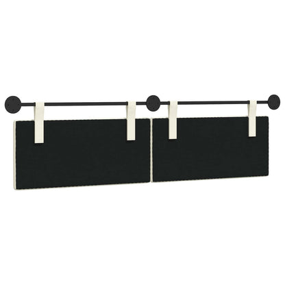 Hangend Hoofdeinde Effen Crème 190 x 55 x 5 cm Katoen Stof
