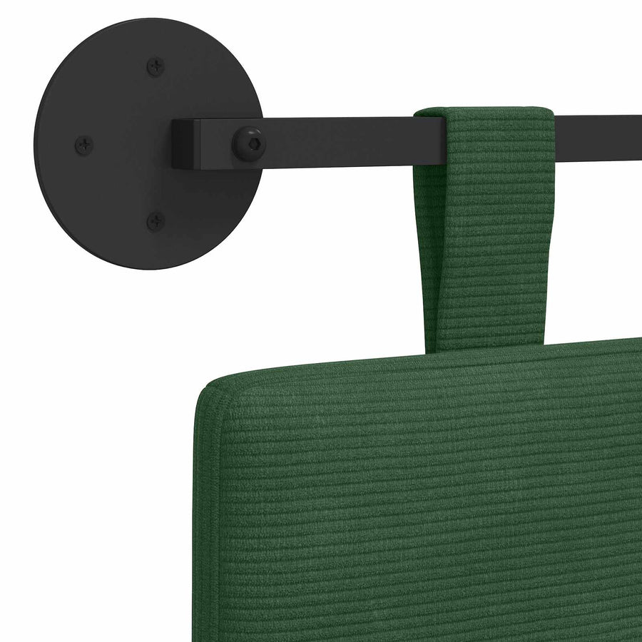 Hangend Hoofdeinde Jungle Groen 210 x 55 x 5 cm Katoen Stof
