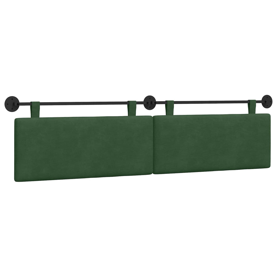 Hangend Hoofdeinde Jungle Groen 210 x 55 x 5 cm Katoen Stof