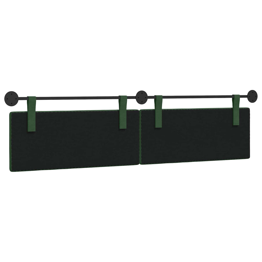 Hangend Hoofdeinde Jungle Groen 210 x 55 x 5 cm Katoen Stof
