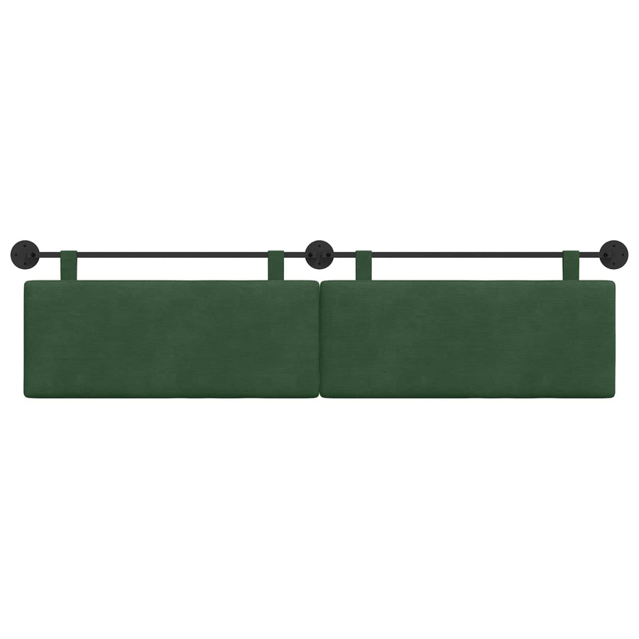 Hangend Hoofdeinde Jungle Groen 210 x 55 x 5 cm Katoen Stof