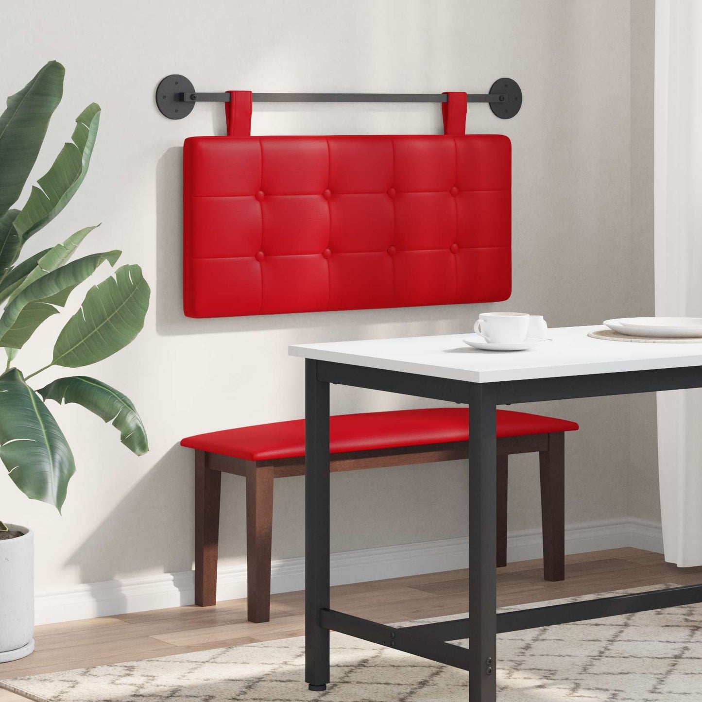 Hangend Hoofdeinde Wandgemonteerd Nep Leer 80 cm