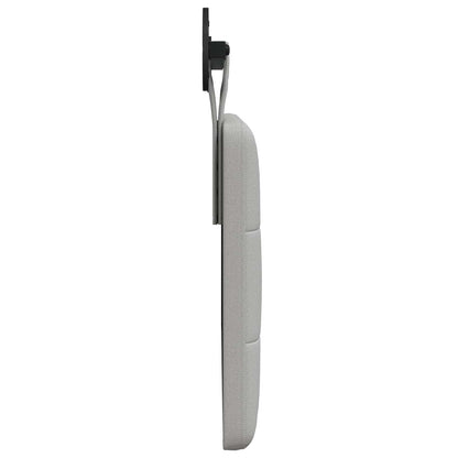 Hangend Hoofdeinde Wolkengrijs 100 x 55 x 5 cm Stof