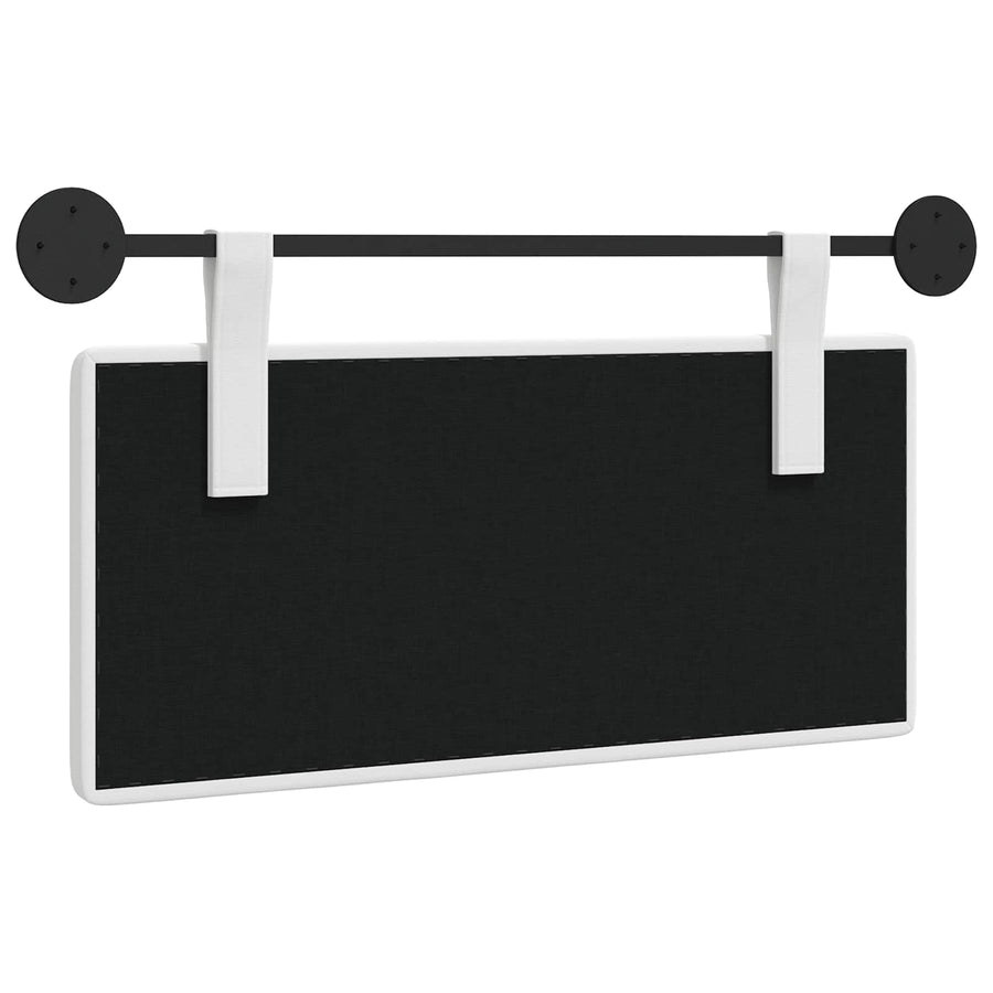 Hangend Hoofdeinde Wandgemonteerd Wit 100 x 55 x 5 cm Stof