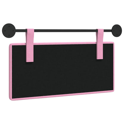 Hangend Hoofdeinde Wandgemonteerd Roze 100 x 55 x 5 cm Stof
