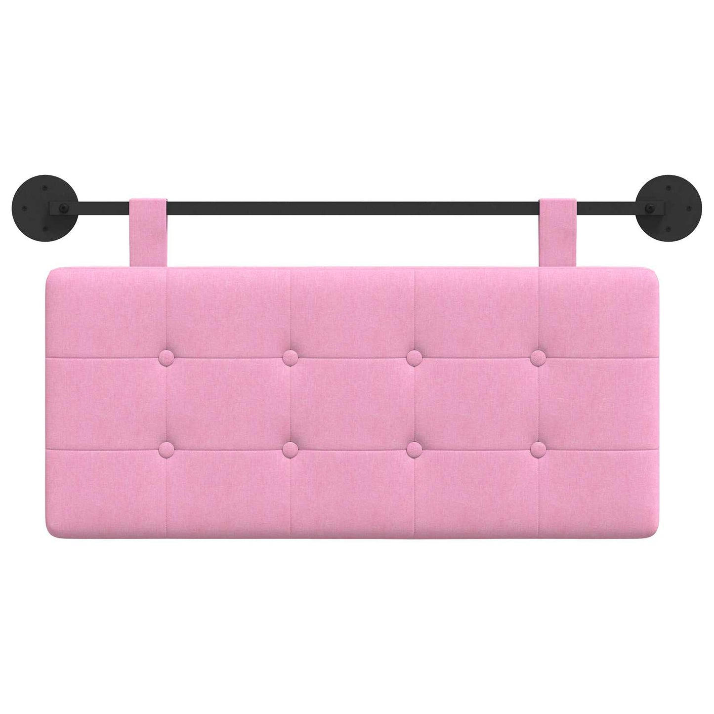 Hangend Hoofdeinde Wandgemonteerd Roze 100 x 55 x 5 cm Stof