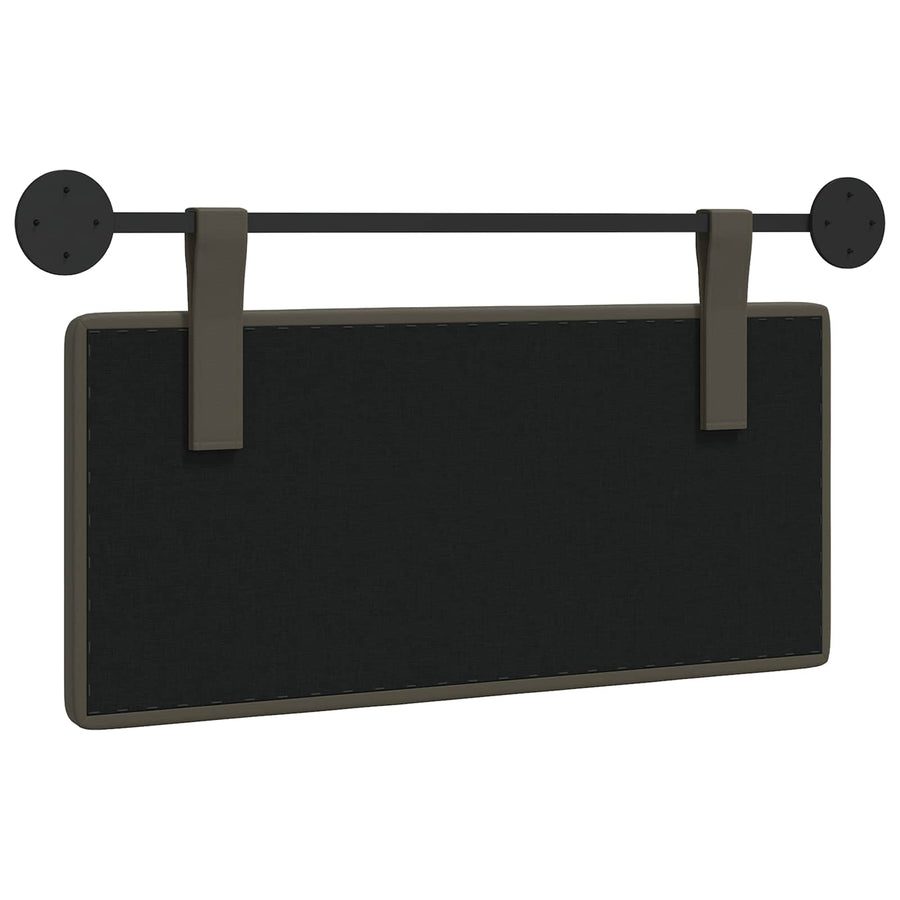 Hangend Hoofdeinde Grijs 100 x 55 x 5 cm Nep Leer