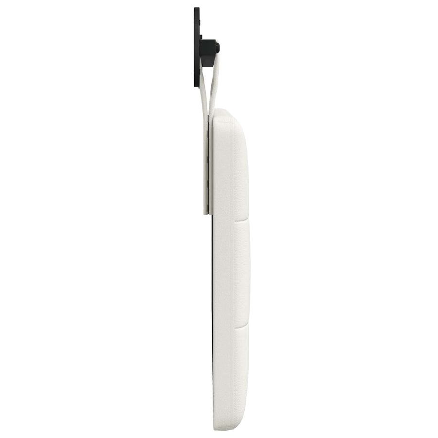 Hangend Hoofdeinde Wandgemonteerd Wit 100 x 55 x 5 cm Nep Leer