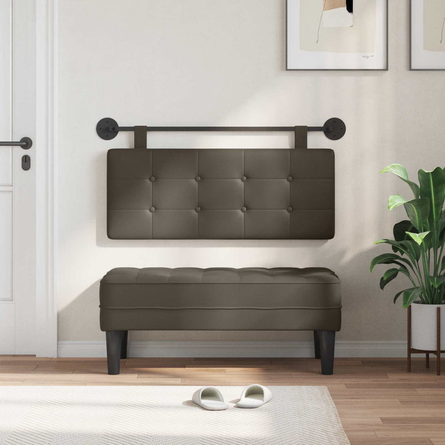 Hangend Hoofdeinde Wandgemonteerd Nep Leer 100 cm