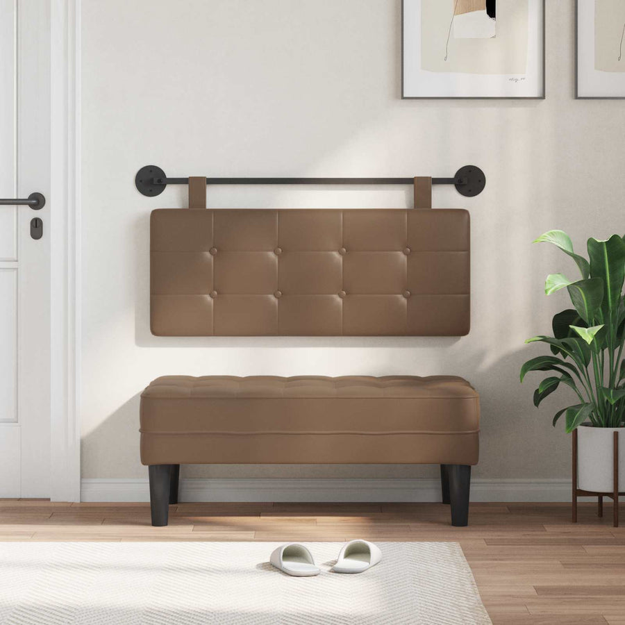 Hangend Hoofdeinde Wandgemonteerd Nep Leer 100 cm
